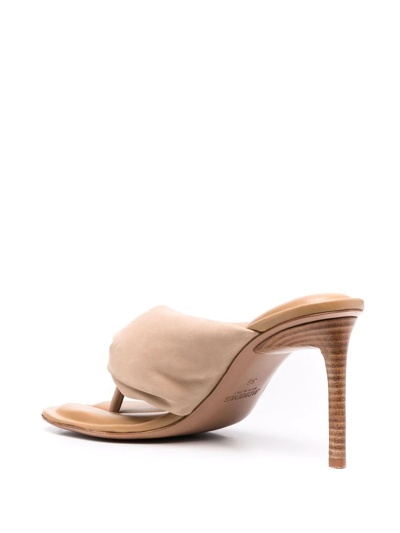 Shop Jacquemus Les Sandales Nocio Sandals In Nude