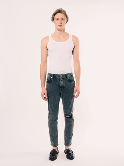 Shop Amendi Lars Slim Jeans In Black