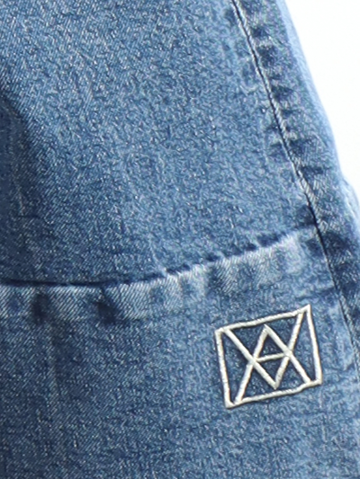 Amendi Joni Flare Jeans In Mid Blue