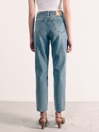 Shop Amendi Rosie Mom Jeans In Light Blue