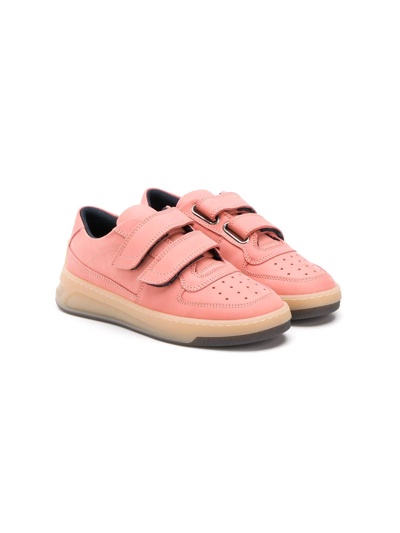Styre Korn Overskyet Acne Studios Kids' Touch Strap Tennis Sneakers In Pink | ModeSens