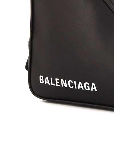 balenciaga triangle clutch