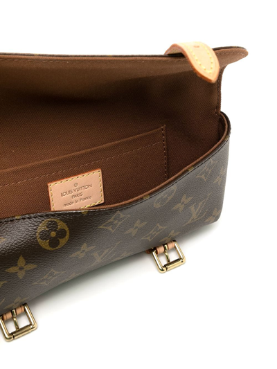 Pre-owned Louis Vuitton Pochette Marelle 腰包（2004年典藏款） In Brown