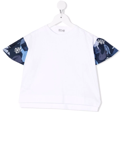 Shop Il Gufo Round Neck Short-sleeved T-shirt In White