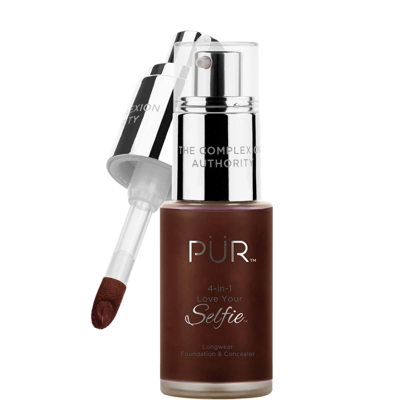 Shop Pür 4-in-1 Love Your Selfie Longwear Foundation And Concealer 30ml (various Shades) - Dpp6/expresso