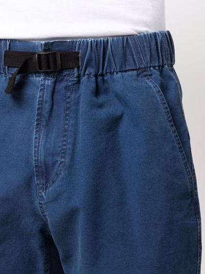 Shop Apc Youri Straight Bermuda Shorts In Blue