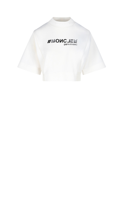 Shop Moncler Crop T-shirt