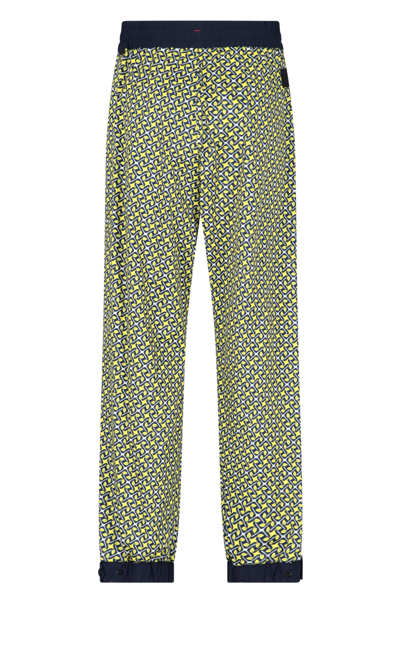 Shop Moncler Sport Printed Trousers