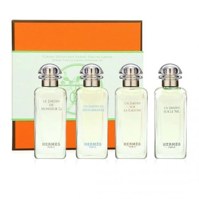 Shop Hermes Unisex Jardins Mini Set Fragrances 3346133400285 In N/a