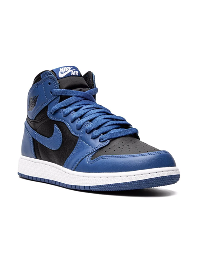 Shop Jordan Air  1 Retro High Og "dark Marina Blue" Sneakers