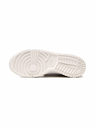Nike Dunk Low "white/metallic Red Bronze" Sneakers In White