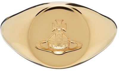 Shop Vivienne Westwood Gold Sigillo Ring