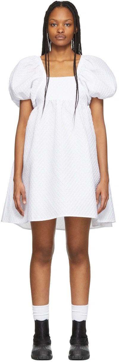 Shop Cecilie Bahnsen White Tilde Dress