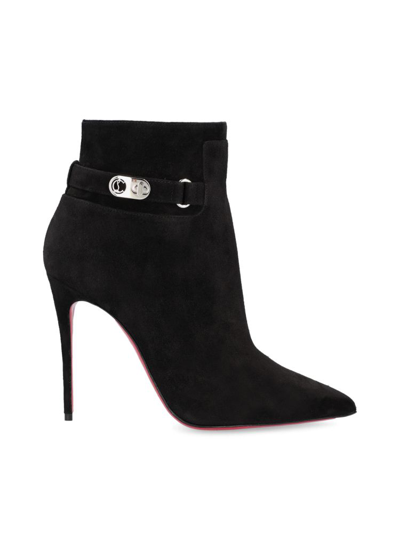 Shop Christian Louboutin Women's Black Other Materials Ankle Boots