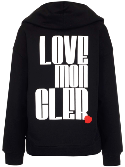 Shop Moncler Women's Black Polyamide Sweatshirt