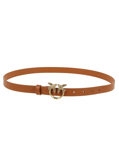 Shop Pinko Women's Brown Leather Belt