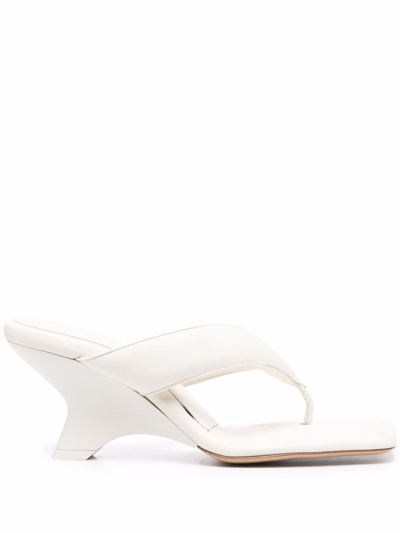Shop Gia Borghini Sandals White