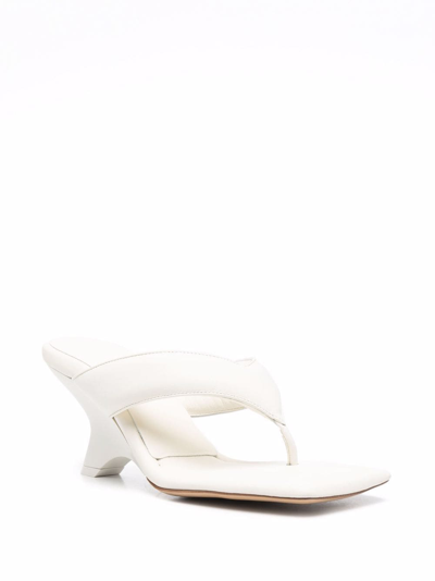 Shop Gia Borghini Sandals White