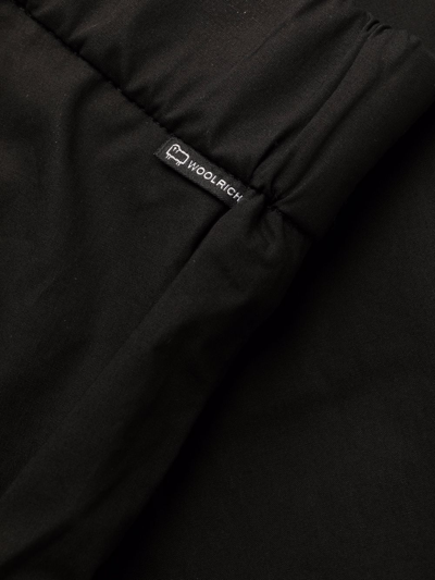 Shop Woolrich Trousers Black