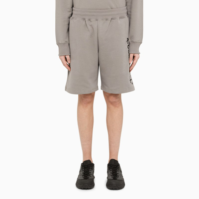Shop A-cold-wall* Logo-print Shorts In Grey
