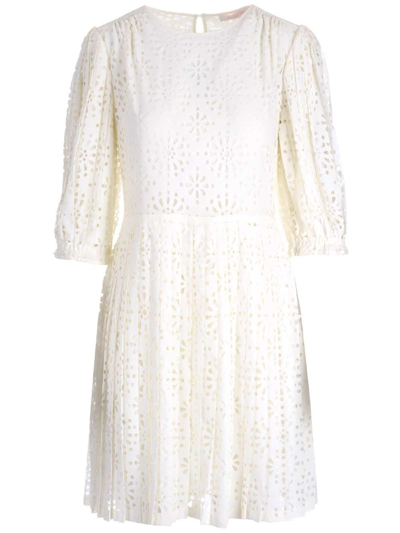 Shop See By Chloé Women's  White Other Materials Dress