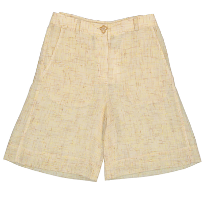 Shop Rejina Pyo Ladies Beige Riley Tweed Shorts