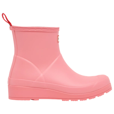 Shop Hunter Womens  Original Short Play Boots In Pink