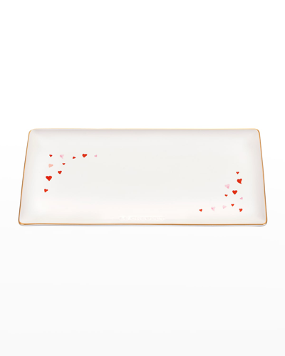 Le Creuset 11" L'amour Heart Rectangular Hostess Tray