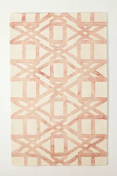 Shop Anthropologie Hand-tufted Marengo Rug By  In Pink Size 3 X 5