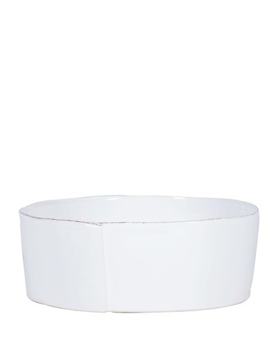 Shop Vietri Lastra White Large Serving Bowl