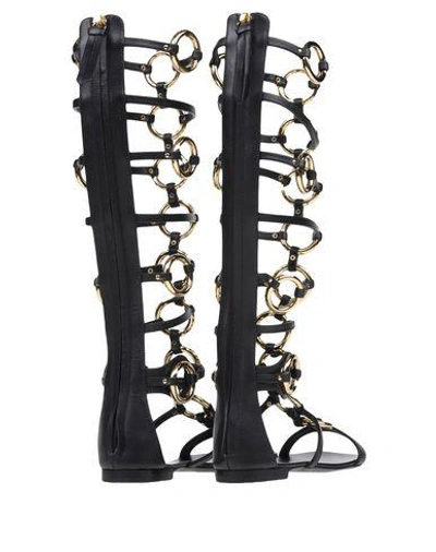 Shop Giuseppe Zanotti Sandals In Black