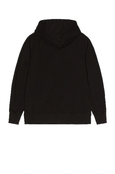 Reigning Champ Cotton Zip-up Hoodie In Black