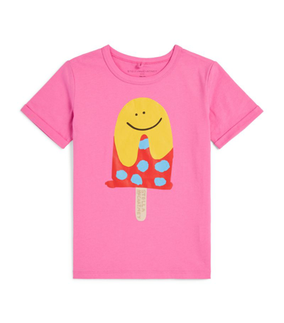 Shop Stella Mccartney Kids Ice Lolly T-shirt In Pink