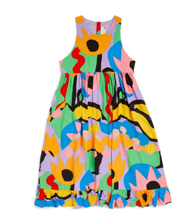 Shop Stella Mccartney Kids Printed Sleeveless Dress (3-16 Years) In Multi