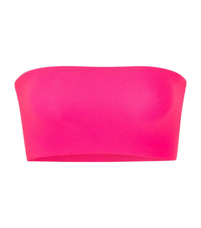 Shop Skims Fits Everybody Bandeau Bra In Pink