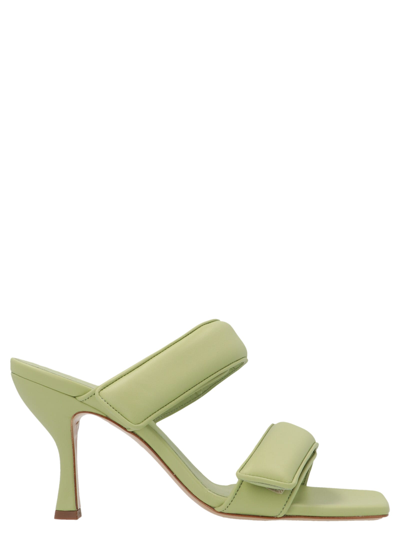Shop Gia Borghini Perni 03 Collab. Pernille Teisbaek Shoes In Green