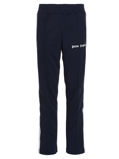 Shop Palm Angels Track Pants In Blue
