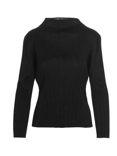 Shop Issey Miyake Monthly Colors: January Sweater In Black