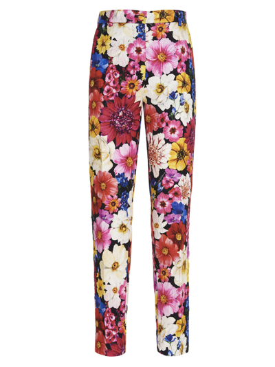 Shop Dolce & Gabbana Giardino Pants In Multicolor