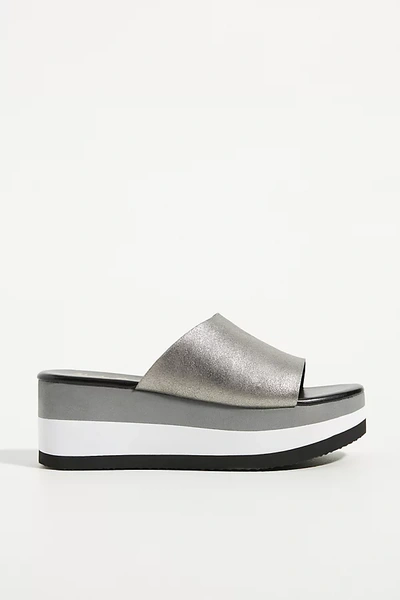 Shop Matisse Femme Platform Slide In Grey