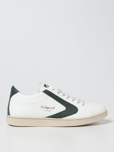 Shop Valsport Tournament  Trainers In Nappa Leather In White