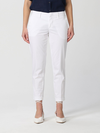 Shop Fay Pants  Woman Color White