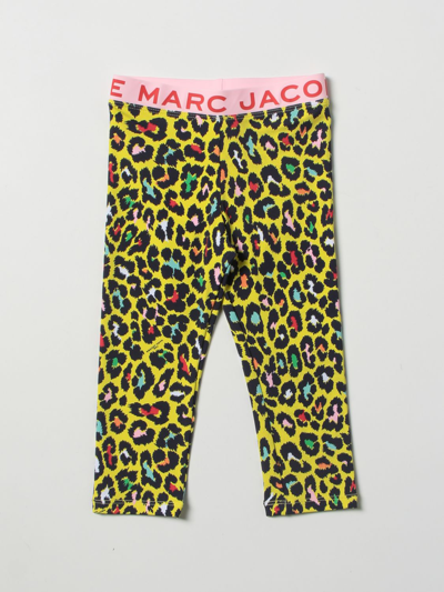Shop Little Marc Jacobs Pants In Multicolor