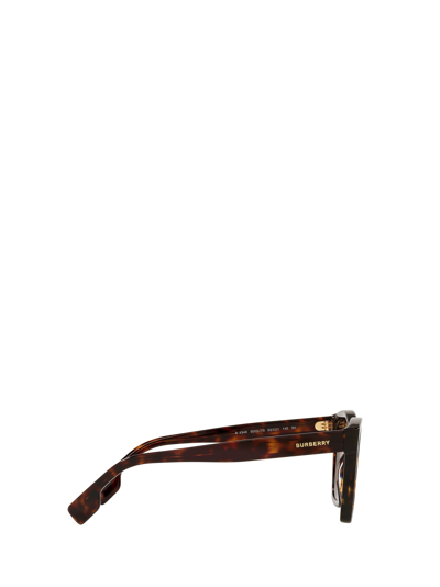 Shop Burberry Sunglasses In Dark Havana