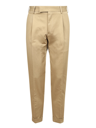 Shop Pt01 Pt Torino Chino Slim Trousers In Green