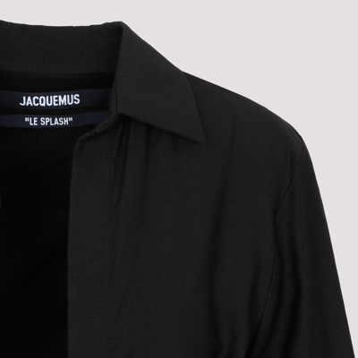 Shop Jacquemus La Chemise Bahia Shirt In Black