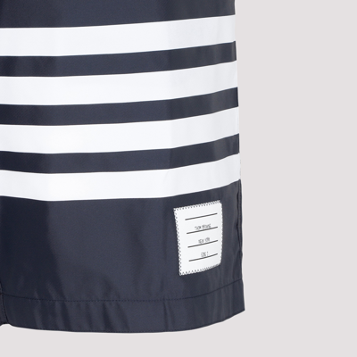 Shop Thom Browne Board Shorts Pants In Blue