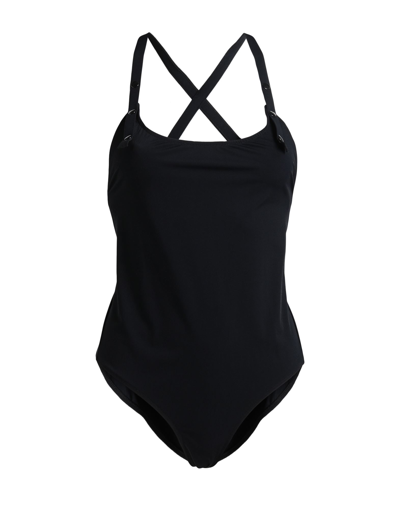 Shop Tomas Maier One-piece Swimsuits In Black