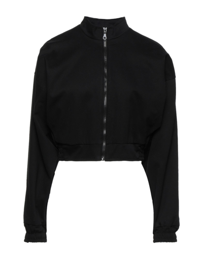 Shop Angela Mele Milano Jackets In Black