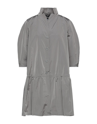 Shop Maridò Woman Overcoat Grey Size 4 Polyester